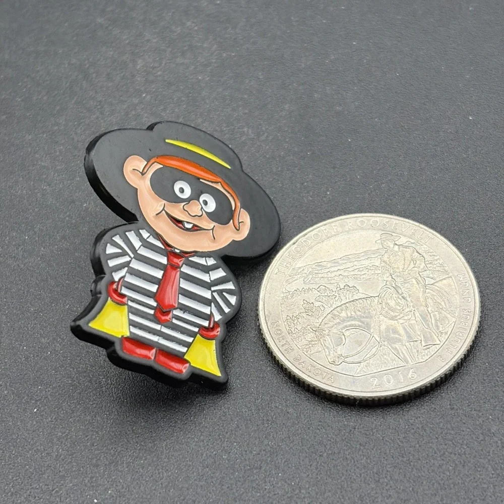 McDonald's Hamburglar Cartoon Lapel‎ Hat Pin